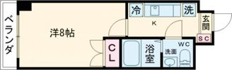 ラウレール名駅南の間取り画像