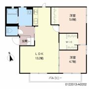 リッツハウス A棟の間取り画像