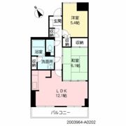 フローラルマンションの間取り画像