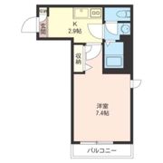 メイプルコート小杉の間取り画像