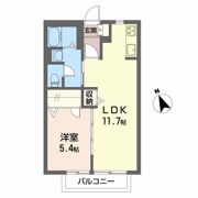 ハイネス21 Dの間取り画像