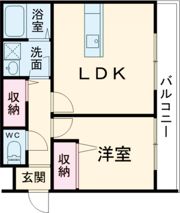 chou chou Kuzuha Asahiの間取り画像