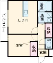 chou chou Kuzuha Asahiの間取り画像