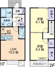 Villa Merveilleの間取り画像