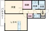 chou chou Kuzuha Asahiの間取り画像