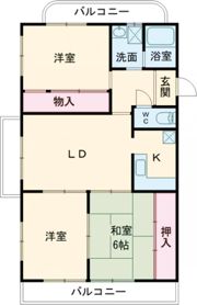 ユートピアタウンⅡの間取り画像