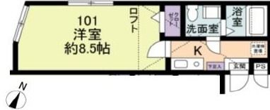 cascadeの間取り画像