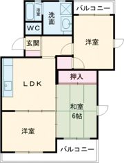 パークシティー星崎の間取り画像