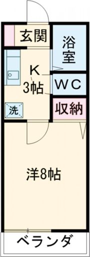 フェイバハイムの間取り画像