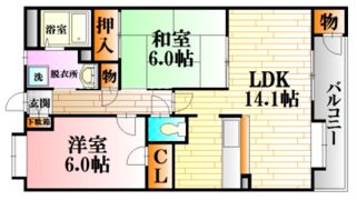 サンフロートⅢの間取り画像