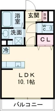 アールコート枚方東田宮の間取り画像
