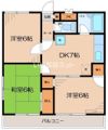 石垣ハイツの間取り画像
