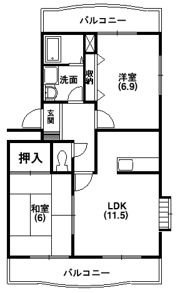 プレステージアスターの間取り画像
