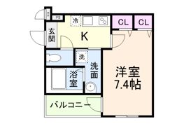 フジパレス三国ヶ丘Ⅰ番館の間取り画像