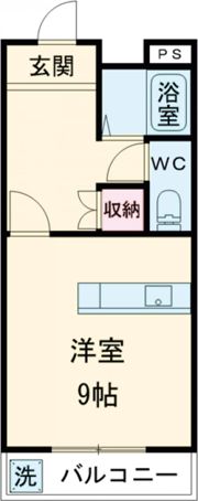 パレスゆきの間取り画像
