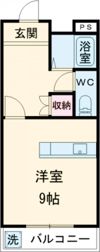 パレスゆきの間取り画像