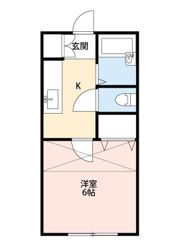 カーザ方丈の間取り画像