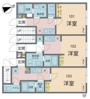 カインドネス池上の間取り画像
