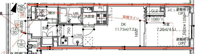エルファーロ中野富士見町の間取り画像