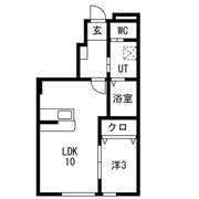 ヴァンクール鶴岡の間取り画像