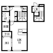 ヴァンクール鶴岡の間取り画像