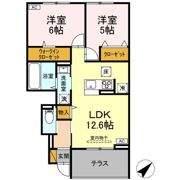 etoile filante(ｴﾄﾜｰﾙ･ﾌｨﾗﾝﾄ)の間取り画像