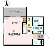 フォーレスト修学院Ⅱの間取り画像