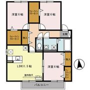 エスペランサ Dの間取り画像
