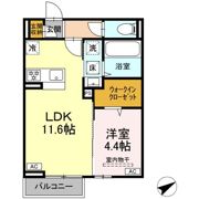 （仮）ディアライズ西市の間取り画像