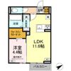 ディアライズ西市の間取り画像