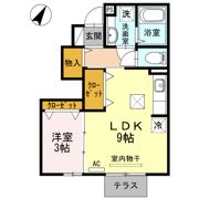 ジュネス涼風の間取り画像