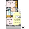 D-ROOM NISHIBARU B棟の間取り画像