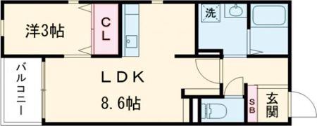 Well-being 東加古川の間取り画像