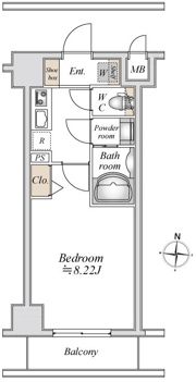 リテラス本所吾妻橋の間取り画像