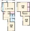 加古川市加古川町寺家町 貸家の間取り画像