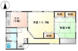 ミナミヒルズの間取り画像