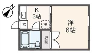 アンドーコーポの間取り画像