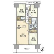 オハナ 柏たなかパークフロントの間取り画像