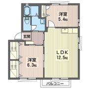リベラルタウンAの間取り画像