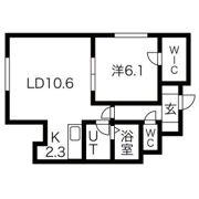 ノーマルヒル平和通の間取り画像