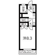 レークハヤIIIの間取り画像