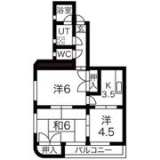 グランドール挙母の間取り画像