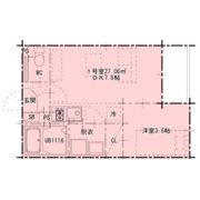 プランドール烏森の間取り画像