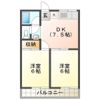 コーポ河芸の間取り画像