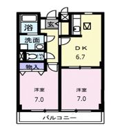 カルム北山の間取り画像