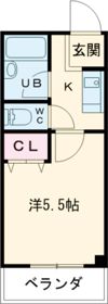 タミーハイツ本厚木の間取り画像
