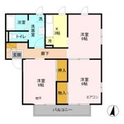 メゾン志藤 Aの間取り画像