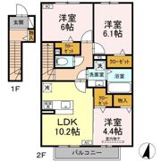 オープストガルテンKの間取り画像