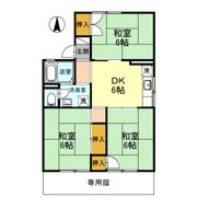 プレジールタナカ B棟の間取り画像