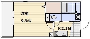 クレア栄町の間取り画像